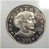 Image 2 : 1999-P ANTHONY SILVER DOLLAR