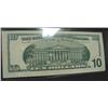 Image 3 : 1999 $10 U.S. FEDERAL RESERVE NOTE