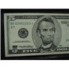 Image 2 : 1999 $5 U.S. FEDERAL RESERVE NOTE