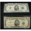 Image 1 : 2 $5 U.S. SILVER CERTIFICATES