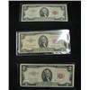 Image 1 : 3 $2 U.S. NOTES