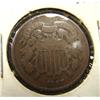 Image 1 : 1867 TWO CENT PIECE