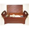 Image 3 : WALNUT SEWING BOX
