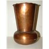 Image 1 : HAMMERED COPPER VASE