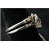 Image 3 : LADIES' PLATINUM DIAMOND RINGS