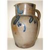 Image 1 : BLUE DECORATED STONEWARE PITCHER