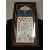 Image 1 : FRAMED U.S. COINS OF 20TH CENTURY