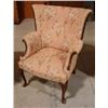 Image 1 : QUEEN ANNE STYLE WING CHAIR