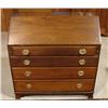 Image 1 : CHIPPENDALE WALNUT SLANT-FRONT DESK