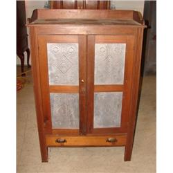 SOFTWOOD 10-TIN PIE SAFE
