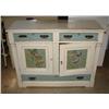 Image 1 : VICTORIAN PAINT DECORATED SERVER