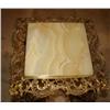 Image 3 : VICTORIAN BRASS & MARBLE PLANT STAND