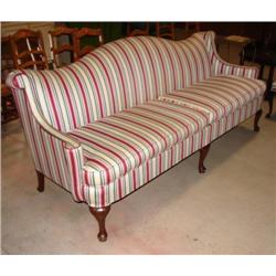 QUEEN ANNE STYLE SOFA