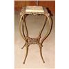 Image 1 : VICTORIAN BRASS & MARBLE PLANT STAND
