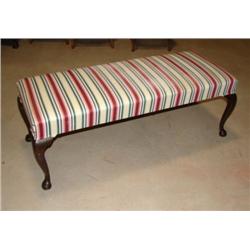 QUEEN ANNE STYLE WINDOW BENCH