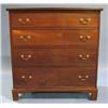 Image 1 : CHIPPENDALE MAHOGANY CHEST