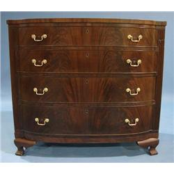 CHIPPENDALE WALNUT CHEST