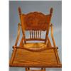 Image 2 : OAK CANE BOTTOM HIGH CHAIR