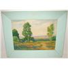 Image 1 : CALIFORNIA OIL ON BOARD PAINTING