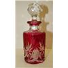 Image 1 : RUBY GLASS PERFUME BOTTLE