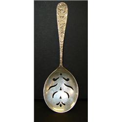 STIEFF ROSE SERVING SPOON