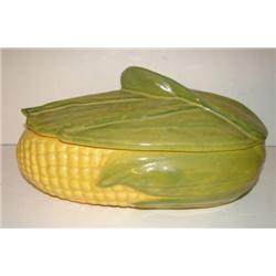 SHAWNEE POTTERY CORN PATTERN SERVING DI