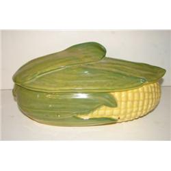 SHAWNEE POTTERY CORN PATTERN SERVING DI