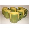 Image 1 : 9 SHAWNEE POTTERY CORN PATTERN CUPS