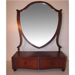 HEPPLEWHITE STYLE SHAVING MIRROR