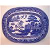 Image 1 : ADAMS BLUE WILLOW PLATTER