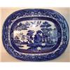 Image 1 : ENGLISH BLUE WILLOW PLATTER