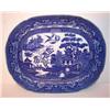 Image 1 : ENGLISH BLUE WILLOW PLATTER