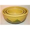 Image 1 : NEST OF 3 SHAWNEE POTTERY BOWLS