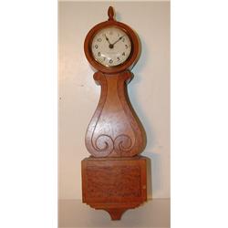SETH THOMAS MAPLE BANJO CLOCK