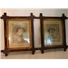 Image 2 : PAIR OF VICTORIAN WALNUT FRAMES