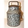 Image 1 : SMALL GRANITEWARE MILK PAIL