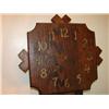 Image 2 : OAK MISSION STYLE WALL CLOCK
