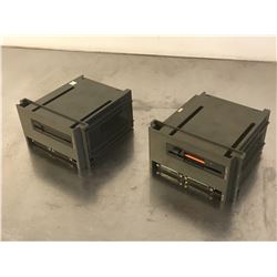 (2) MITSUBISHI MC712 FLOPPY DISK DRIVE