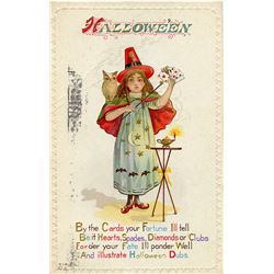 Antique / Vintage Postcard Halloween