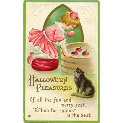 Antique / Vintage Postcard Halloween