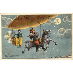 Antique / Vintage Illustration Aviation Military