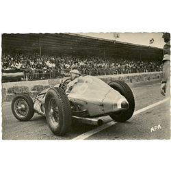 Antique / Vintage Photo PC Grand Prix D'Albi Racing