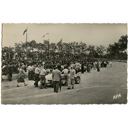 Antique / Vintage Photo PC Grand Prix D'Albi Racing