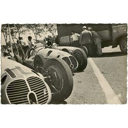 Antique / Vintage Photo PC Grand Prix D'Albi Racing