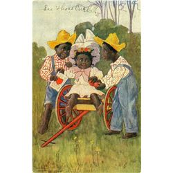 Antique / Vintage Postcard African Black American