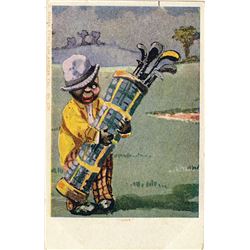 Antique / Vintage Postcard African Black American