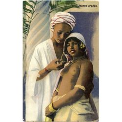 Antique / Vintage Postcard Morocco Nude
