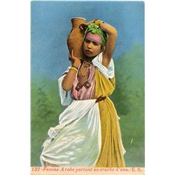 Antique / Vintage Postcard Morocco Nude