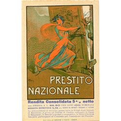 Antique / Vintage Postcard Art Nouveau Advertising