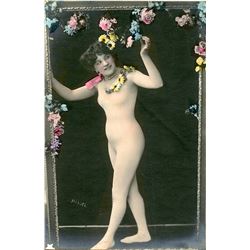 Antique / Vintage Postcard French Art Nouveau 1900s